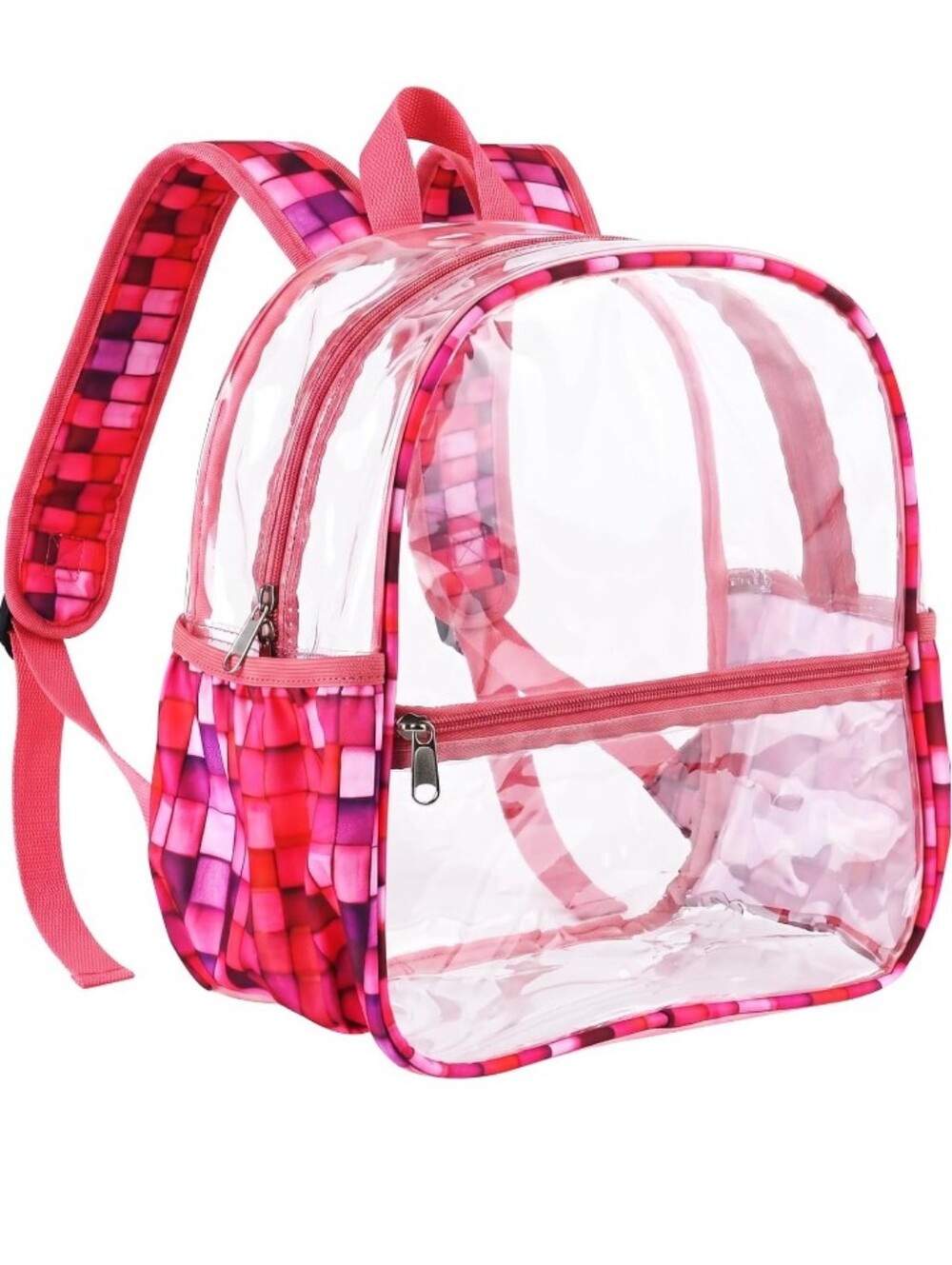 Clear Backpack for Stadium Events Sports Fan Backpack 12x6x12 Stadium Bag NWT